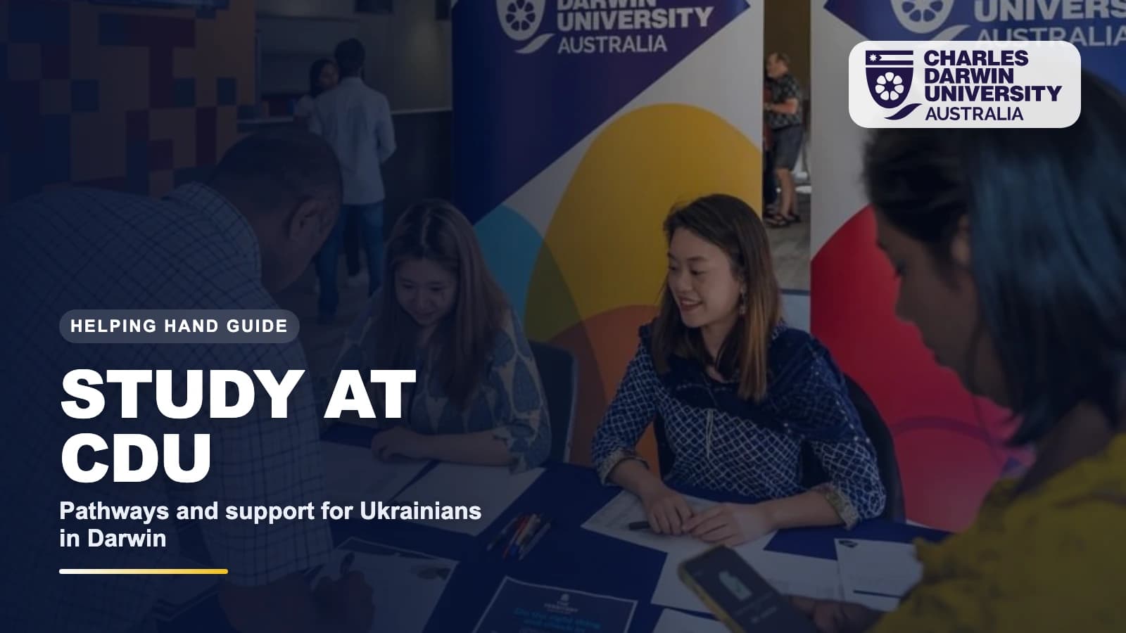 Study Pathways at Charles Darwin University for Ukrainians