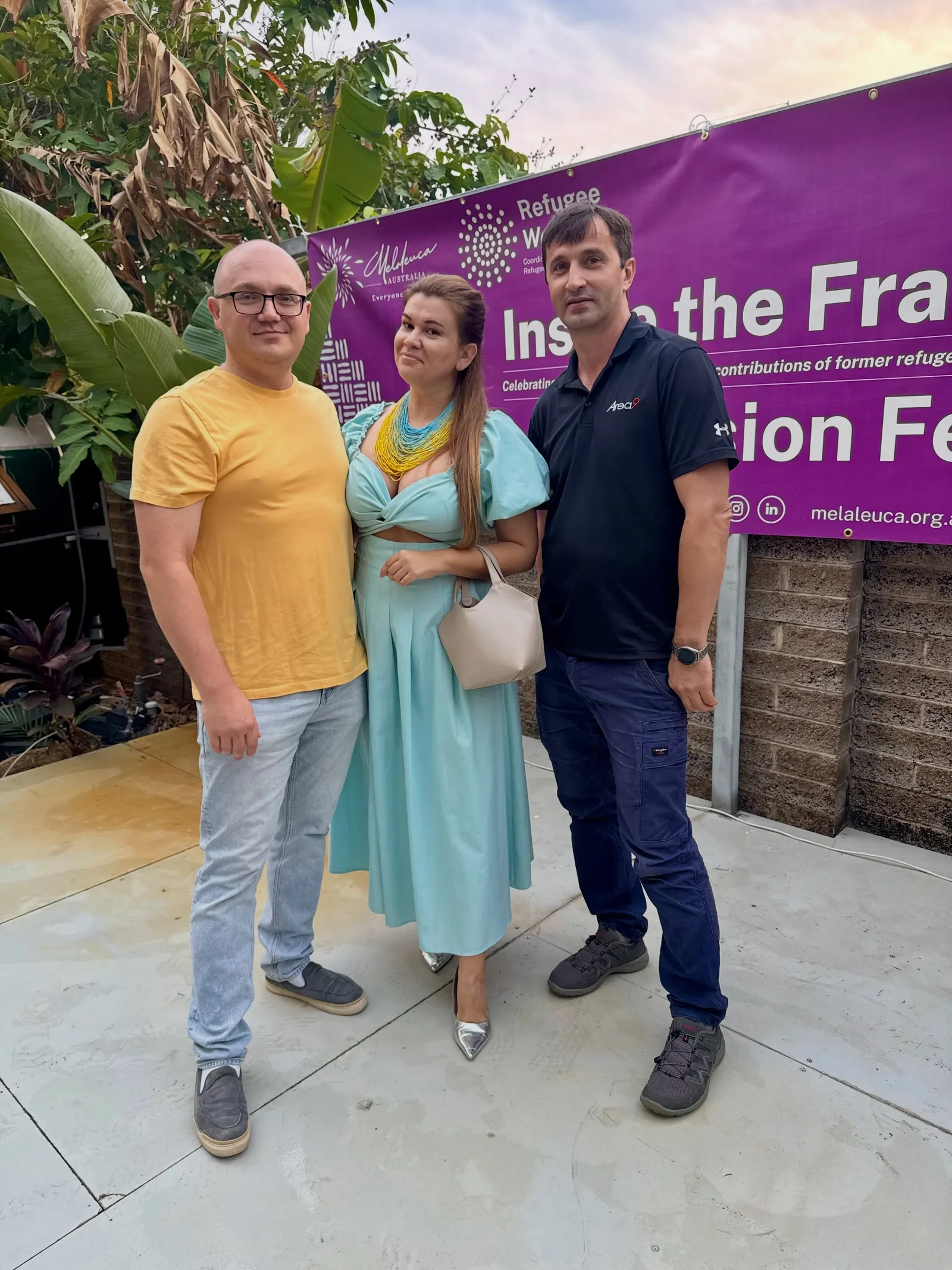 UAANT representatives at Melaleuca Australia's Refugee Week 2026 program